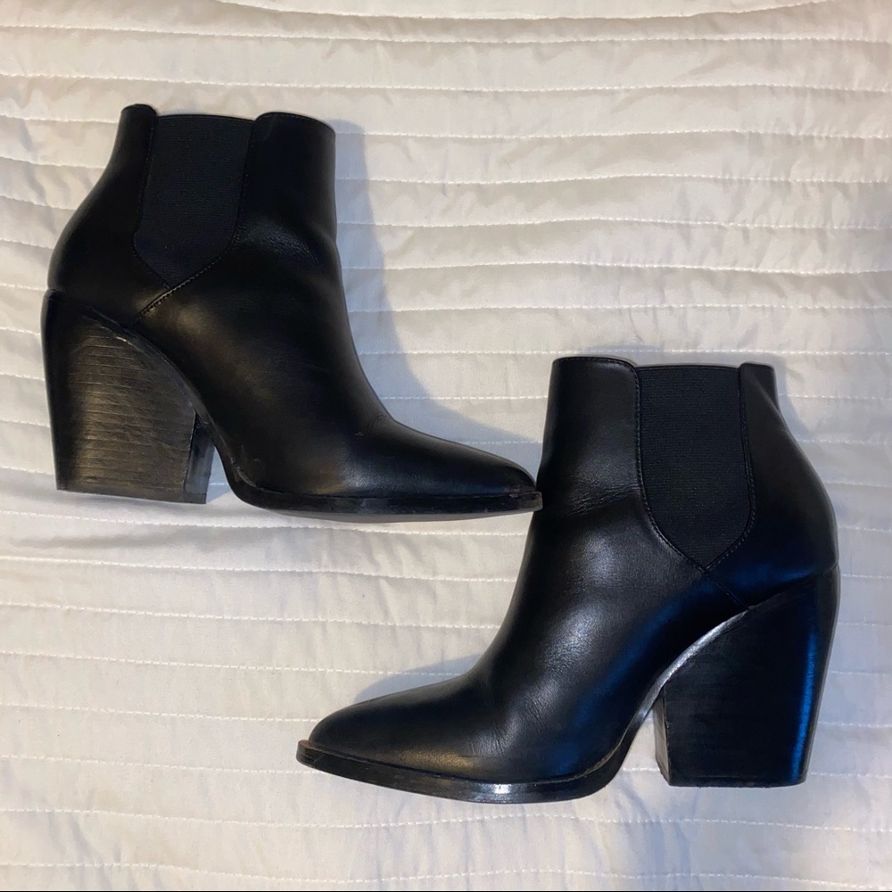 Black booties
